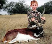 Blackbuck Hunts with professional hunting guide Dan Moody Hunting Services in Texas