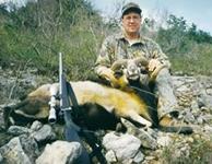 Corsican Ram Hunts with professional hunting guide Dan Moody Hunting Services in Texas