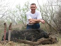 Wild Hog Hunts with professional hunting guide Dan Moody Hunting Services in Texas