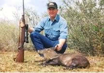 Javalina Hunts with professional hunting guide Dan Moody Hunting Services in Texas