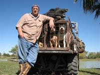 Meat Hog Hunts with professional hunting guide Dan Moody Hunting Services in Texas