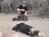 Meat Hog Hunts with professional hunting guide Dan Moody Hunting Services in Texas