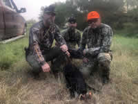 Meat Hog Hunts with professional hunting guide Dan Moody Hunting Services in Texas