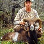 Mouflon Hunts with professional hunting guide Dan Moody Hunting Services in Texas