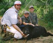 Trophy Boar Hunts with professional hunting guide Dan Moody Hunting Services in Texas