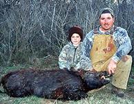 Trophy Boar Hunts with professional hunting guide Dan Moody Hunting Services in Texas