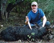 Trophy Boar Hunts with professional hunting guide Dan Moody Hunting Services in Texas
