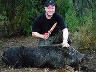 Trophy Boar Hunts with professional hunting guide Dan Moody Hunting Services in Texas