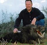 Trophy Boar Hunts with professional hunting guide Dan Moody Hunting Services in Texas