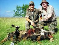 Trophy Boar Hunts with professional hunting guide Dan Moody Hunting Services in Texas