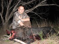 Trophy Boar Hunts with professional hunting guide Dan Moody Hunting Services in Texas