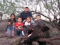 Trophy Boar Hunts with professional hunting guide Dan Moody Hunting Services in Texas