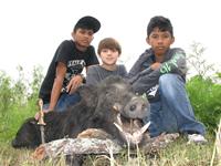 Trophy Boar Hunts with professional hunting guide Dan Moody Hunting Services in Texas