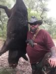 Trophy Boar Hunts with professional hunting guide Dan Moody Hunting Services in Texas