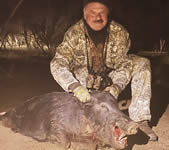 Trophy Boar Hunts with professional hunting guide Dan Moody Hunting Services in Texas