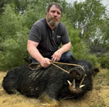 Trophy Boar Hunts with professional hunting guide Dan Moody Hunting Services in Texas