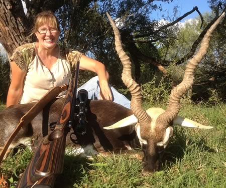 Blackbuck hunt in Texas
